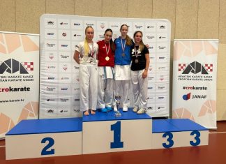 Karate klub Velika Gorica osvojio 6 medalja na Kupu Hrvatske održanom u Zagrebu, devet predstavnika kluba na pripremama reprezentacije Hrvatske